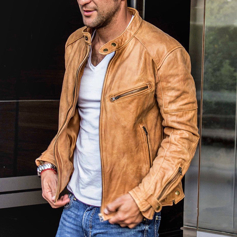 Mens Leather Jacket