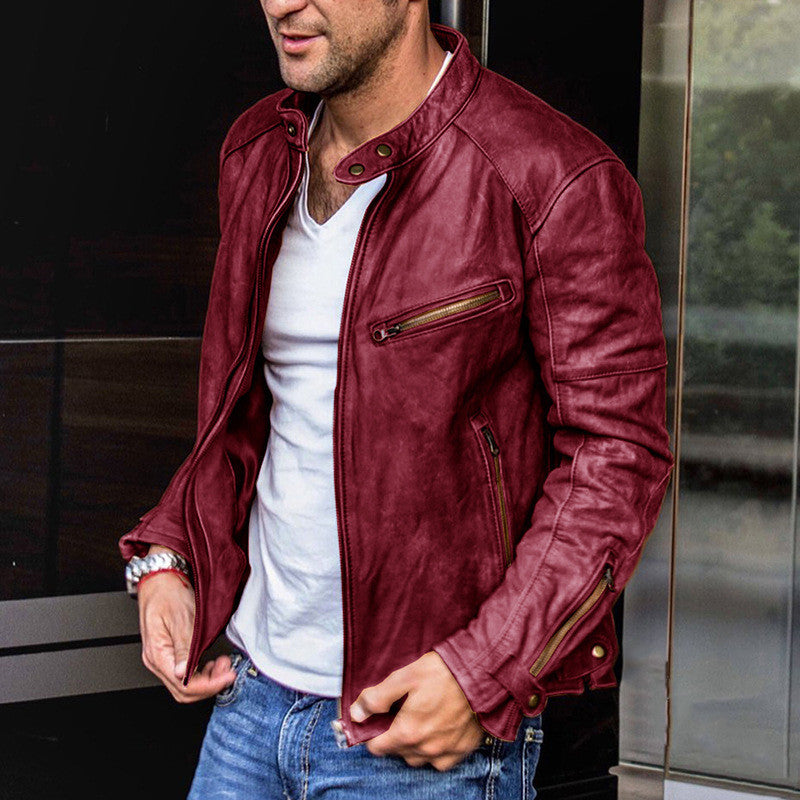 Mens Leather Jacket