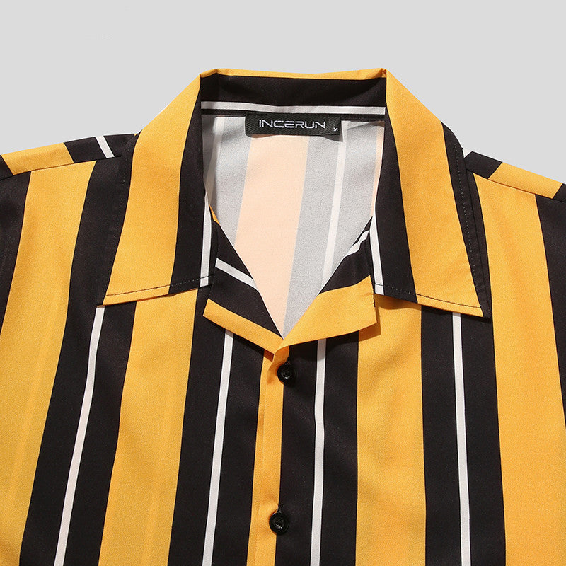 Black and Yellow Summer Shirt